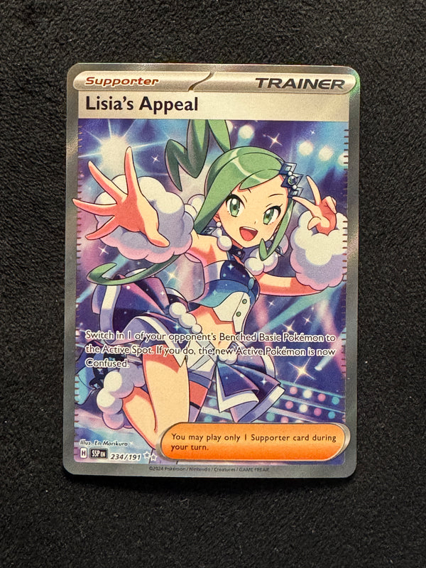 234 Lisia's Appeal Surging Sparks Ultra Rare Near Mint