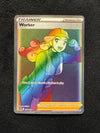 209 Worker Silver Tempest Rare Rainbow Near Mint
