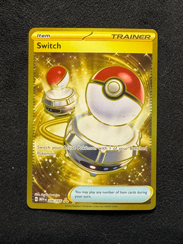 206 Switch Scarlet & Violet 151 Hyper Rare Near Mint