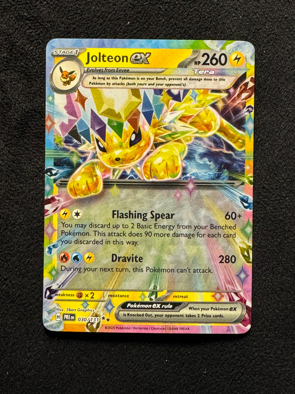 030 Jolteon ex Prismatic Evolutions Ace Spec Near Mint