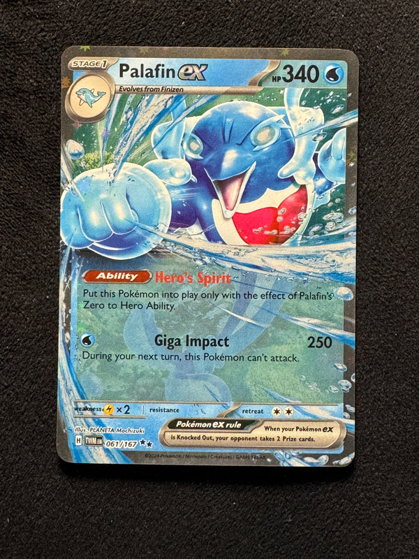 061 Palafin ex Twilight Masquerade Double Rare NM