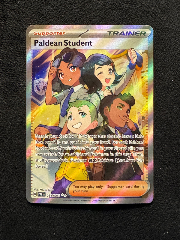 231 Paldean Student Paldean Fates Ultra Rare Near Mint