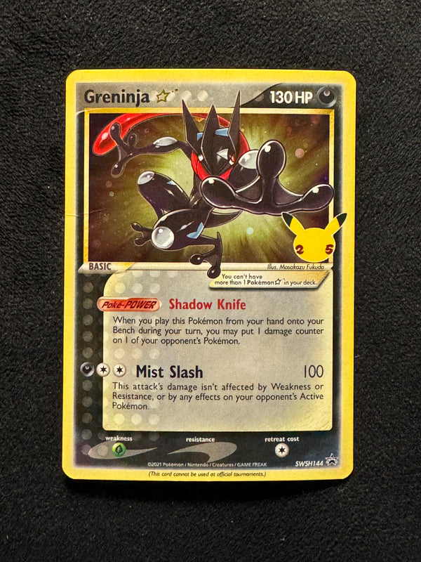 SWSH144 Greninja SWSH Black Star Promos Promo Near Mint