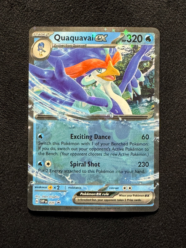 035 Quaquaval ex SV Black Star Promos Promo Near Mint