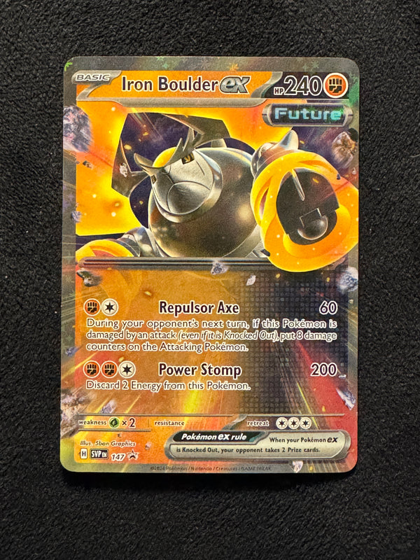 147 Iron Boulder ex SV Black Star Promos Promo Near Mint