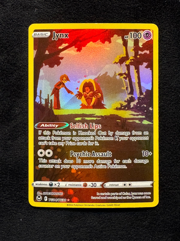 TG04 Jynx Silver Tempest Rare Holo Near Mint