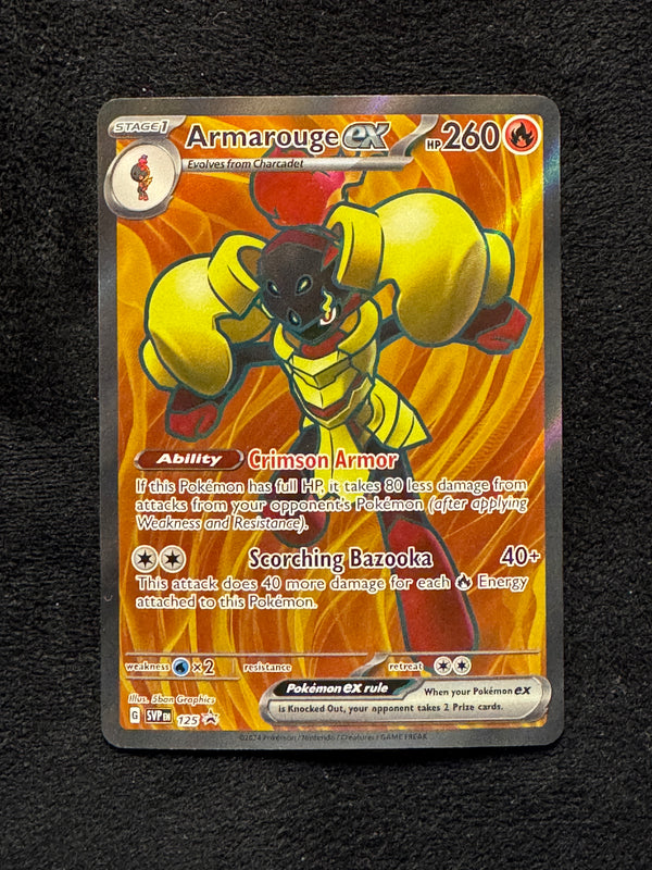 125 Armarouge ex SV Black Star Promos Promo Near Mint