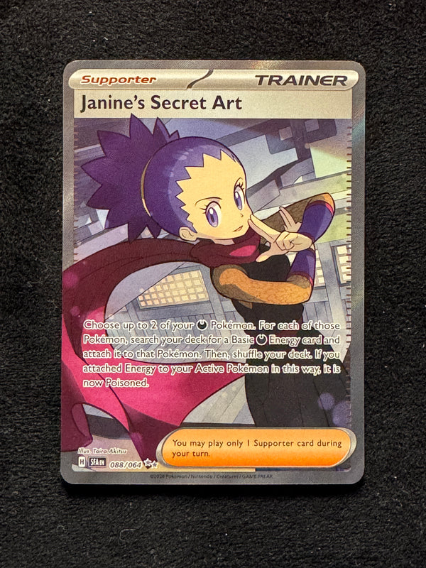 088 Janine's Secret Art Shrouded Fable Ultra Rare Near Mint