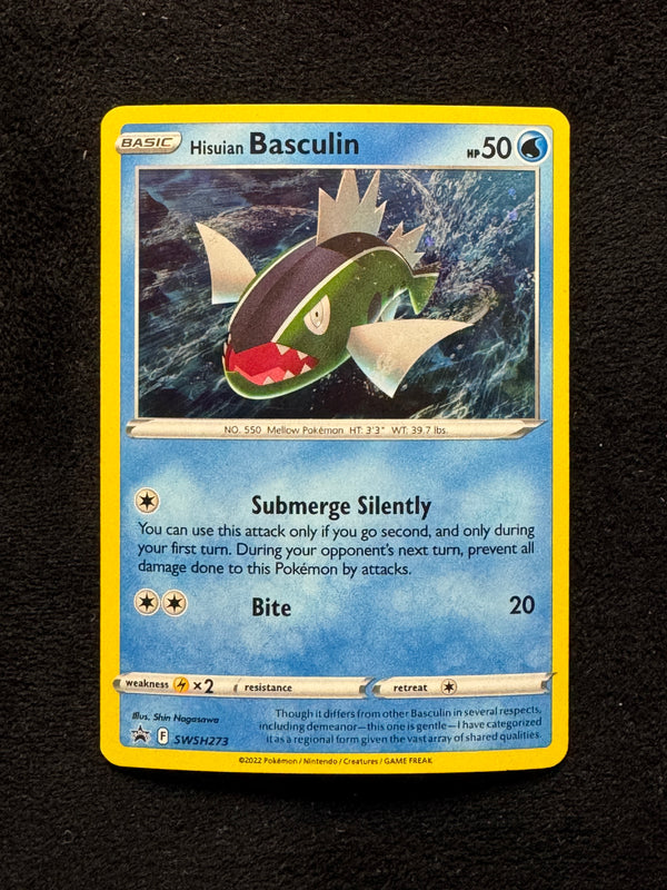 SWSH273 Hisuian Basculin SWSH Black Star Promos Promo Near Mint