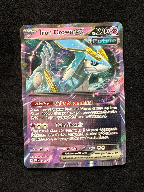 146 Iron Crown ex SV Black Star Promos Promo Near Mint