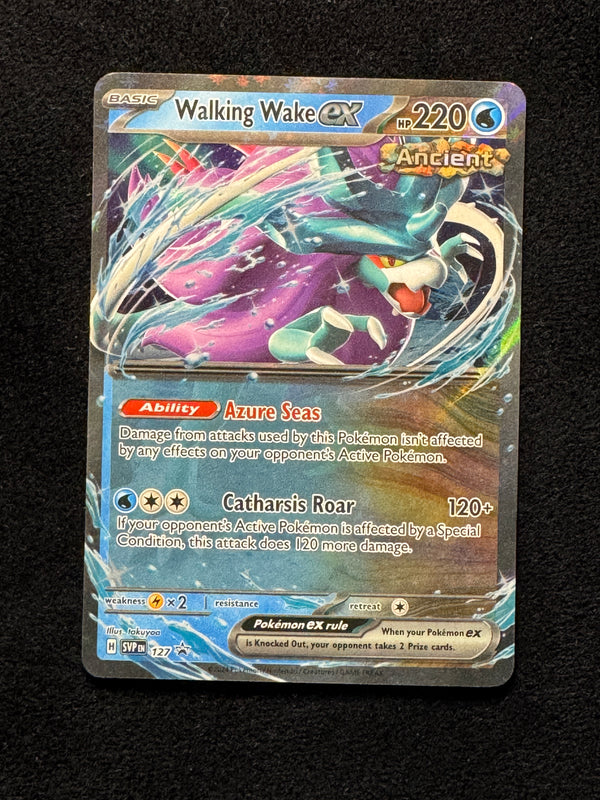 127 Walking Wake ex SV Black Star Promos Promo Near Mint