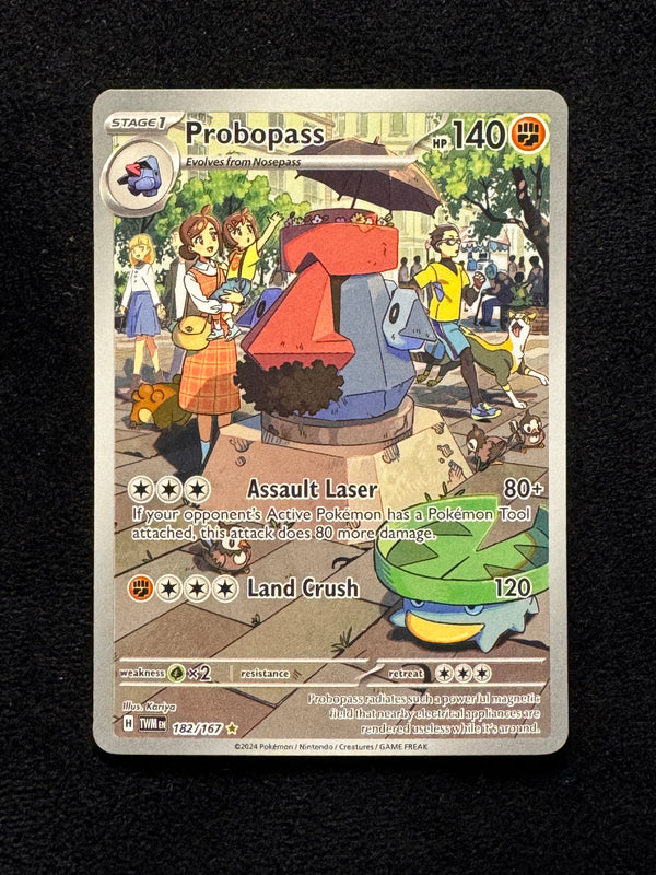 182 Probopass Twilight Masquerade Illustration Rare Near Mint