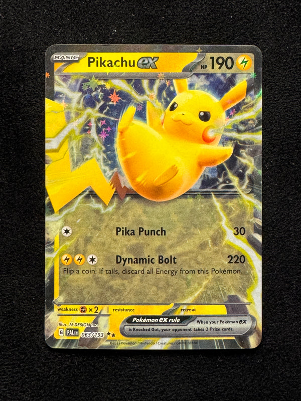 063 Pikachu ex Paldea Evolved Double Rare Near Mint
