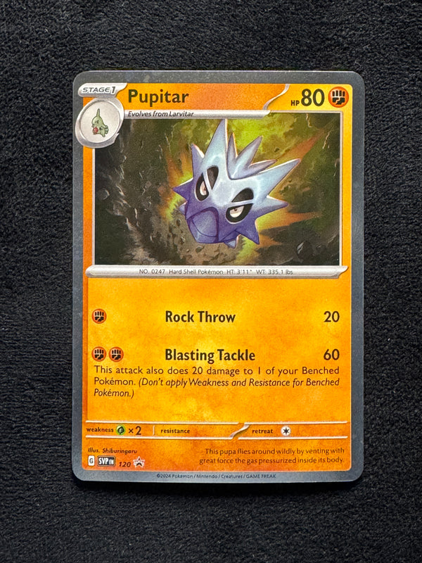120 Pupitar SV Black Star Promos Promo Near Mint