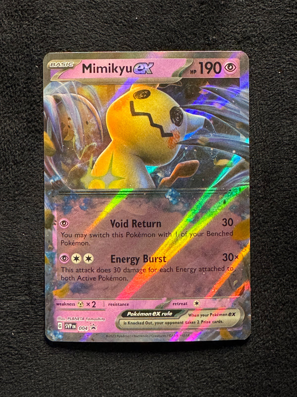 004 Mimikyu ex SV Black Star Promos Promo Near Mint