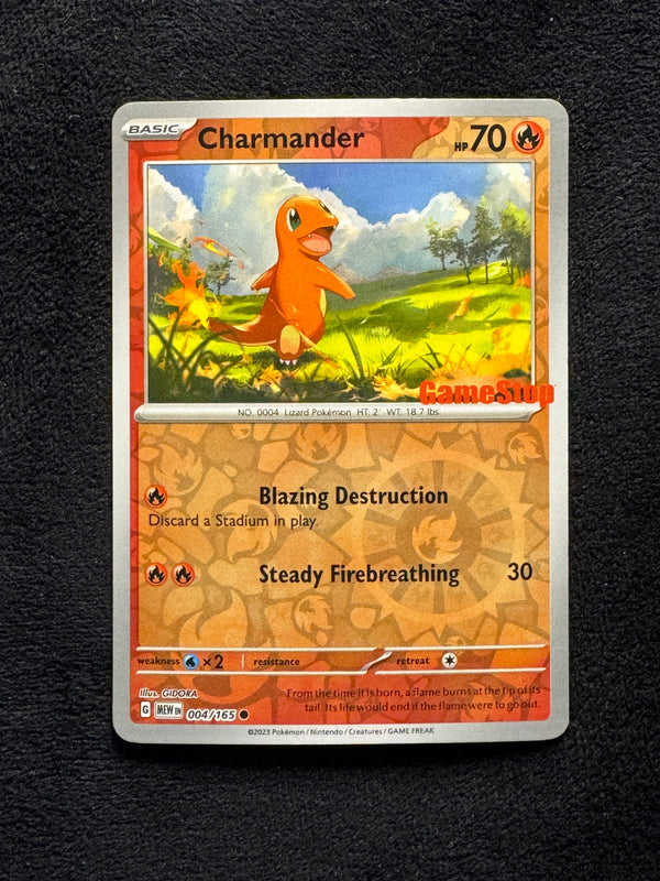 004 Charmander [Gamestop] Scarlet & Violet 151 Common Near Mint