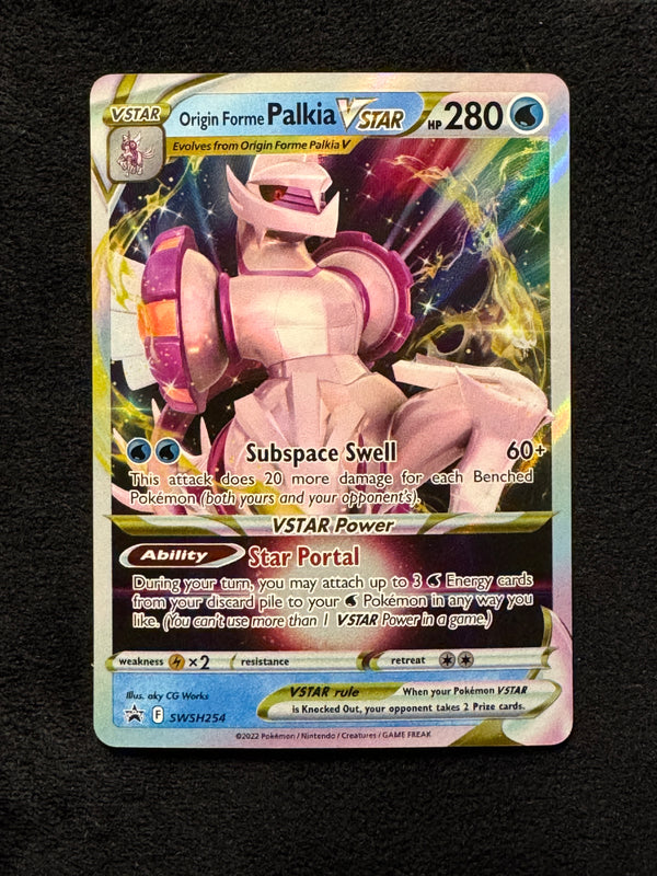 SWSH254 Origin Forme Palkia VSTAR SWSH Black Star Promos Promo Near Mint
