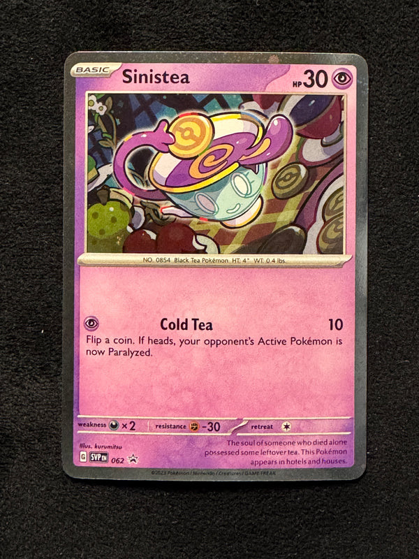 062 Sinistea SV Black Star Promos Promo Near Mint
