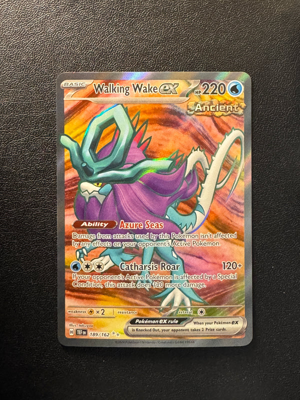 189 Walking Wake ex Temporal Forces Ultra Rare Near Mint