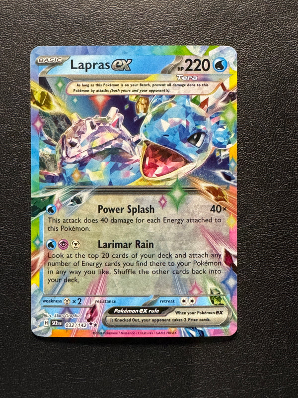 032 Lapras ex Stellar Crown Double Rare Near Mint