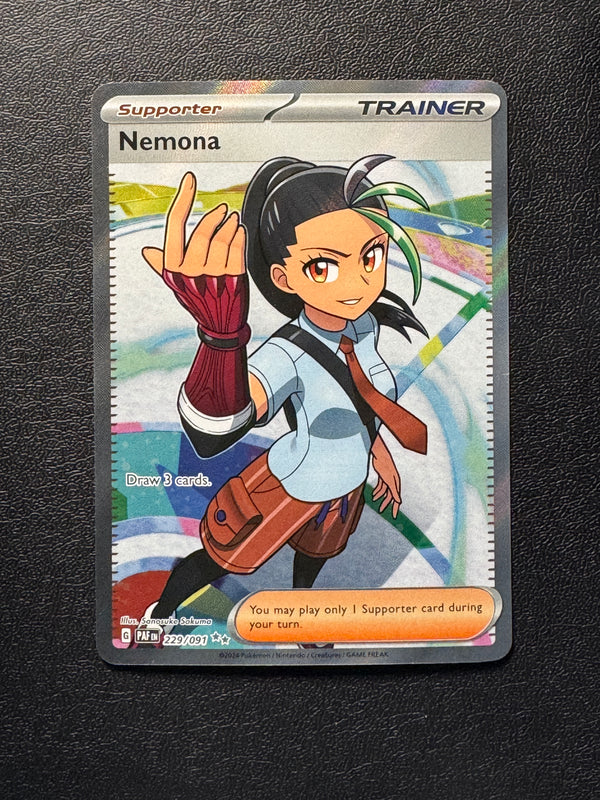 229 Nemona Paldean Fates Ultra Rare Near Mint
