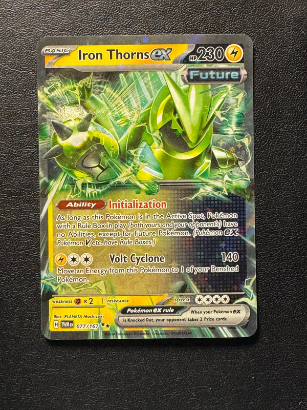 077 Iron Thorns ex Twilight Masquerade Double Rare Near Mint