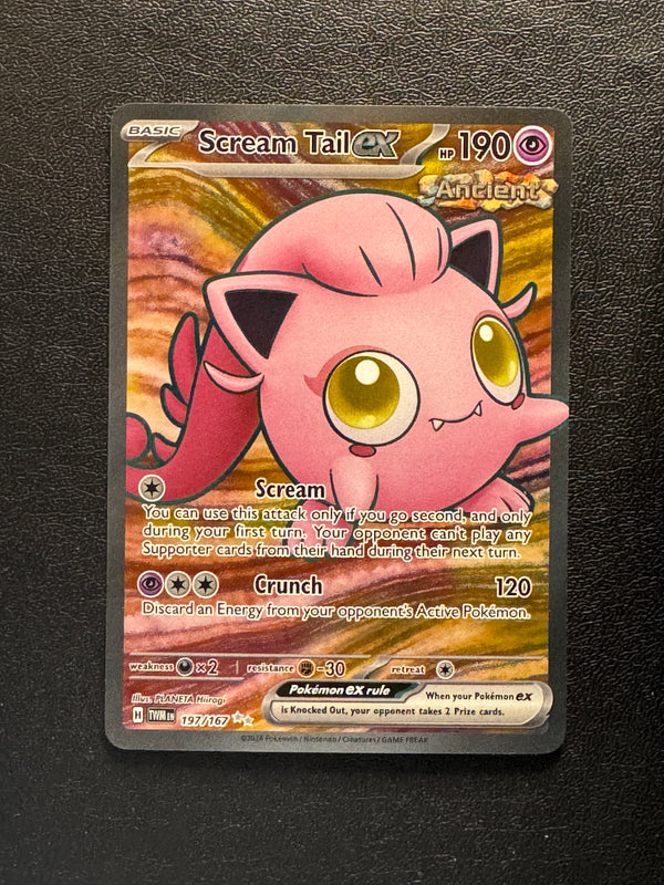 197 Scream Tail ex Twilight Masquerade Ultra Rare Near Mint