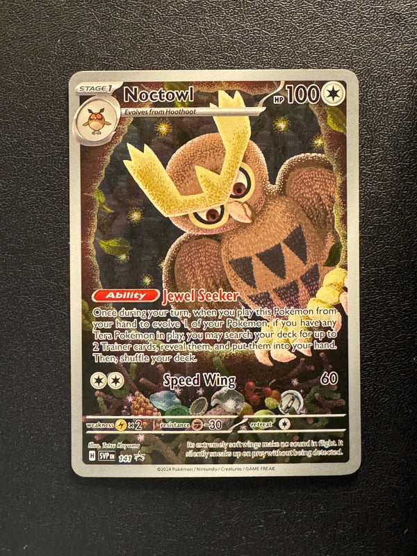141 Noctowl SV Black Star Promos Promo Near Mint