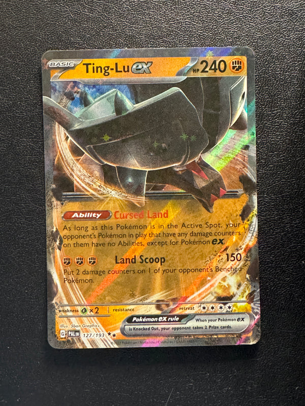 127 Ting-Lu ex Paldea Evolved Double Rare Near Mint