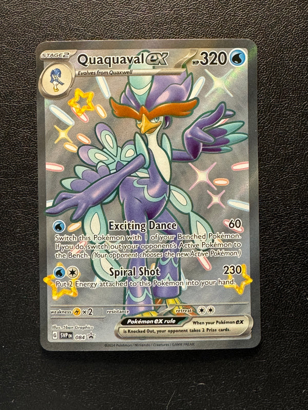 084 Quaquaval ex SV Black Star Promos Promo Near Mint