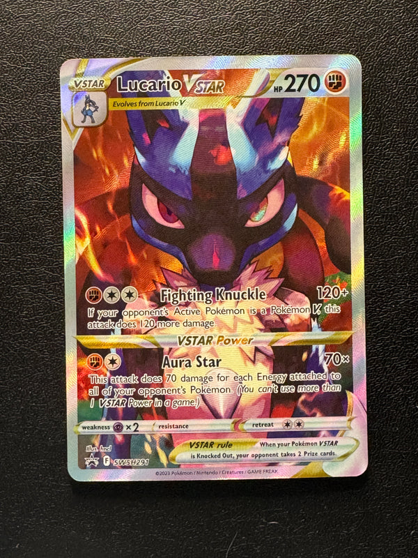 SWSH291 Lucario VSTAR SWSH Black Star Promos Promo NM