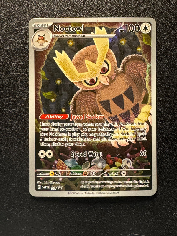 141 Noctowl SV Black Star Promos Promo Near Mint