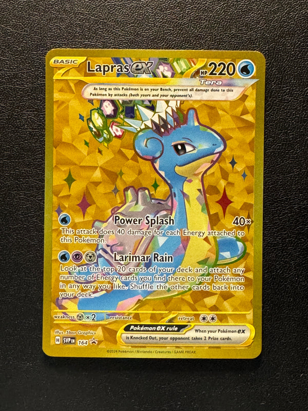 164 Lapras ex SV Black Star Promos Promo Near Mint