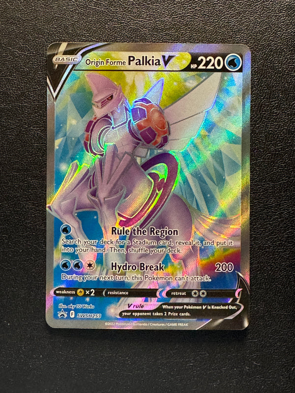 SWSH253 Origin Forme Palkia V SWSH Black Star Promos Promo Near Mint