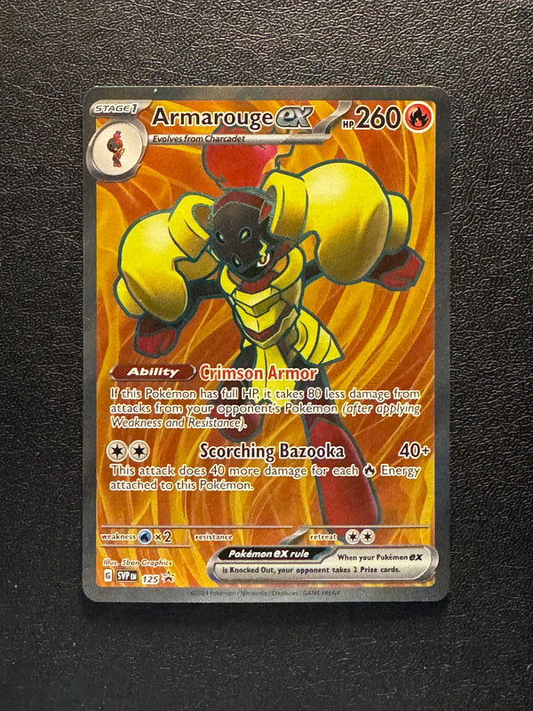 125 Armarouge ex SV Black Star Promos Promo Near Mint