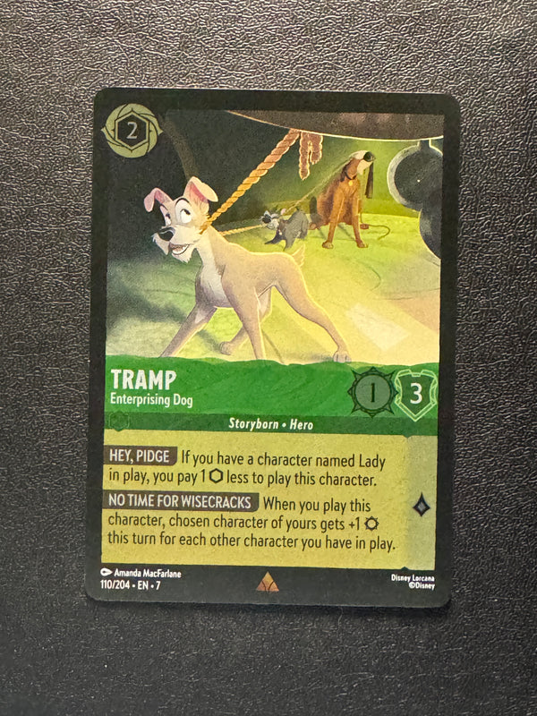 110 Tramp - Enterprising Dog [Foil] Archazia's Island Rare Near Mint