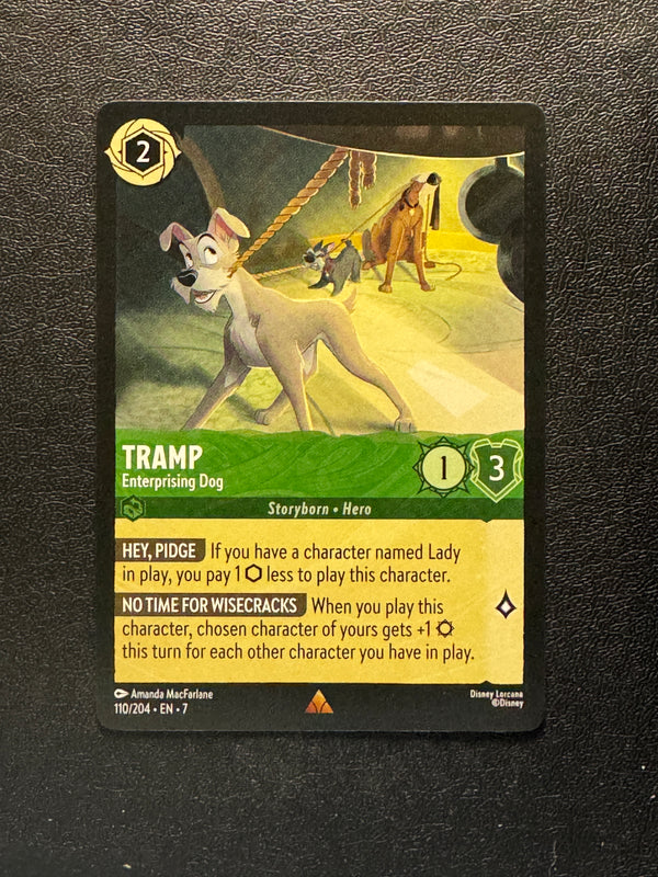 110 Tramp - Enterprising Dog Archazia's Island Rare Near Mint