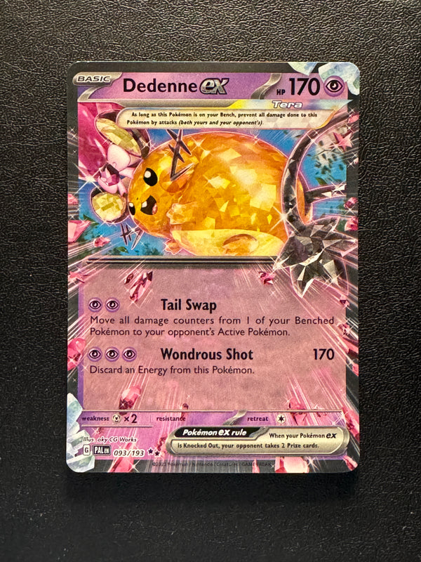 093 Dedenne ex Paldea Evolved Double Rare NM