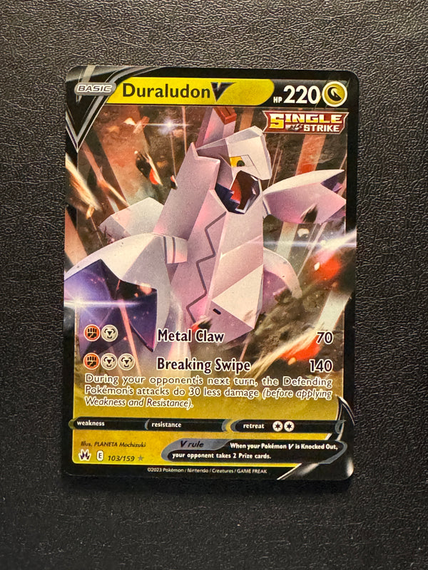 103 Duraludon V Crown Zenith Holo Rare V NM