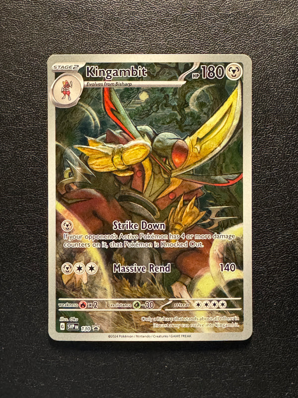 130 Kingambit SV Black Star Promos Promo Near Mint