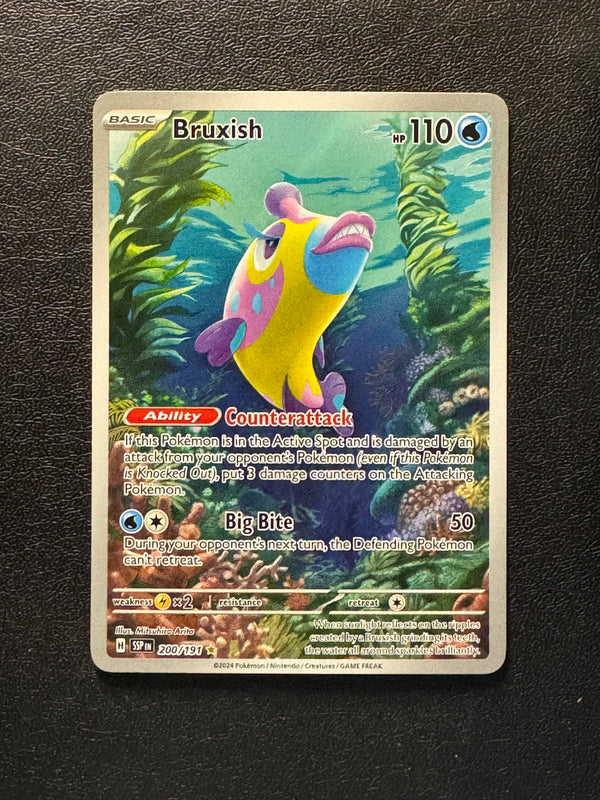 200 Bruxish Surging Sparks Illustration Rare Near Mint