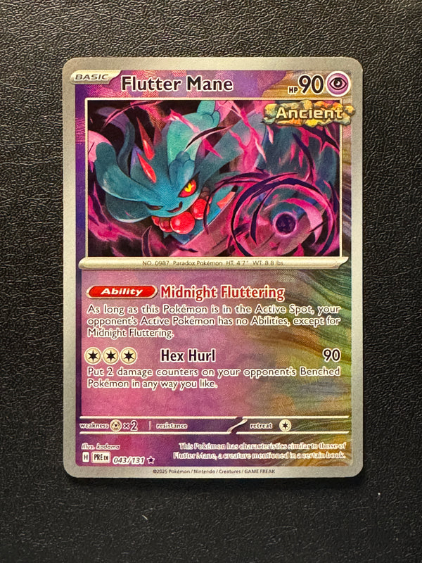 043 Flutter Mane [Poke Ball] Prismatic Evolutions Rare Near Mint