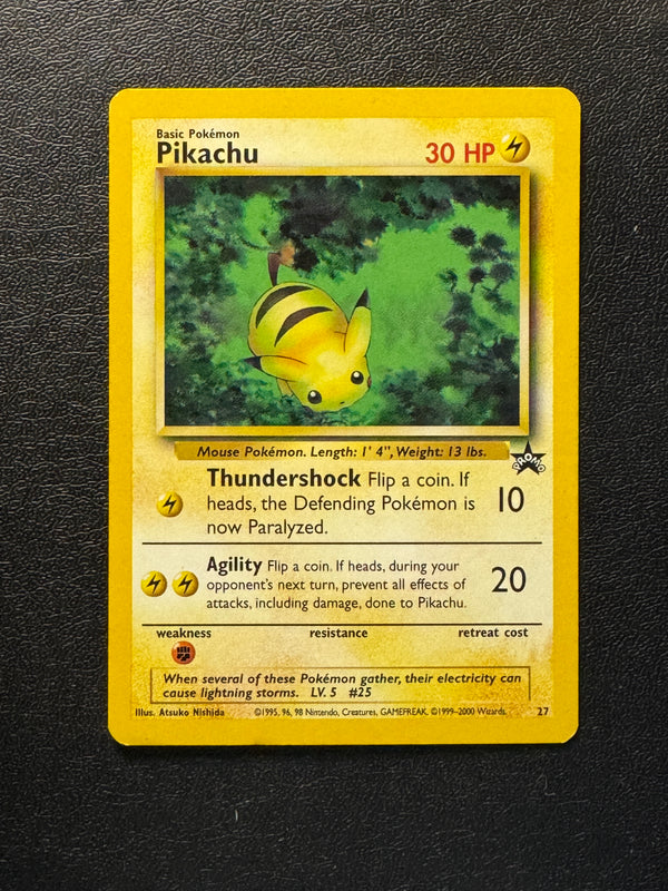 027 Pikachu Wizards Black Star Promos Promo Near Mint