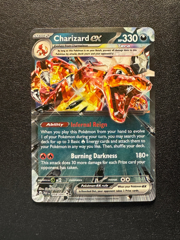054 Charizard ex Paldean Fates Double Rare Near Mint