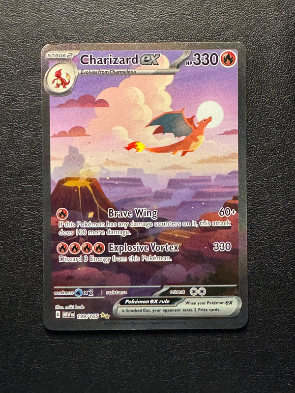 199 Charizard ex Scarlet & Violet 151 Special Illustration Rare Near Mint