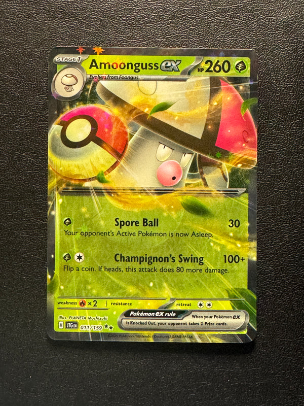 011 Amoonguss ex Journey Together Double Rare Near Mint