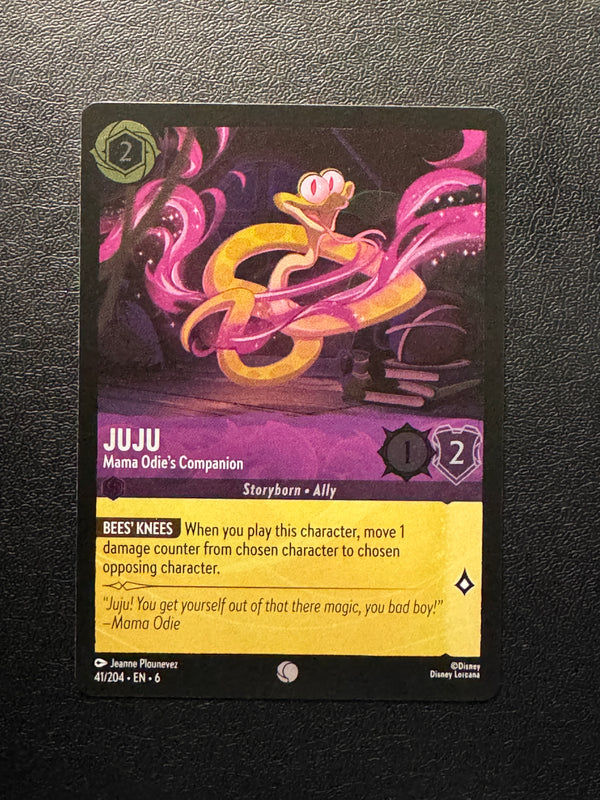 041 Juju - Mama Odie's Companion [Foil] Azurite Sea Common Near Mint