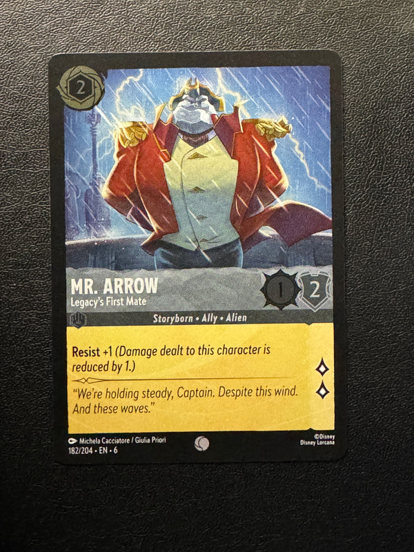 182 Mr. Arrow - Legacy's First Mate [Foil] Azurite Sea Common Near Mint