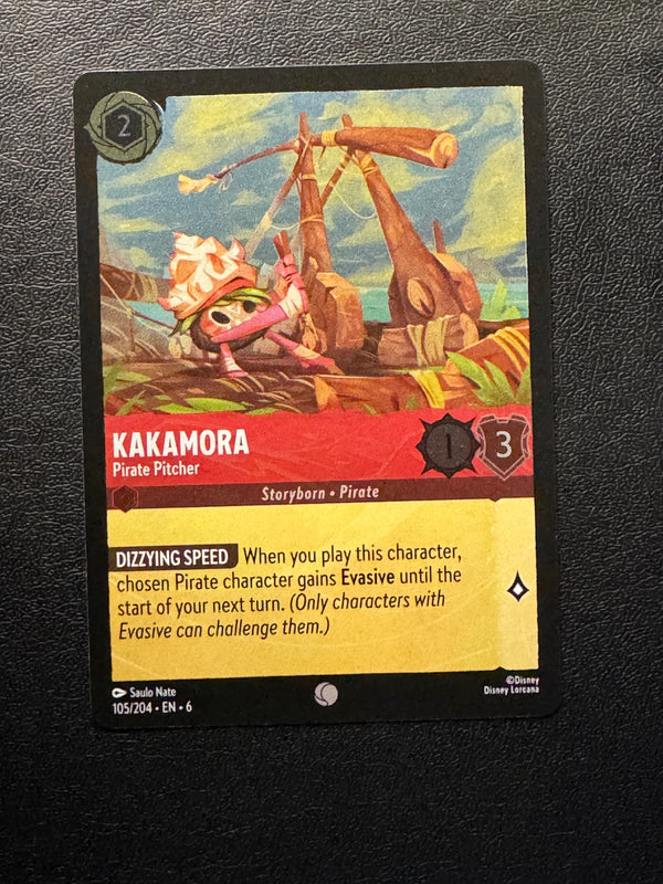 105 Kakamora - Pirate Pitcher [Foil] Azurite Sea Common Near Mint