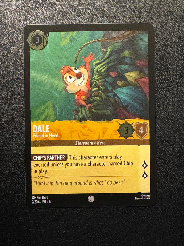 007 Dale - Friend in Need [Foil] Azurite Sea Common Near Mint